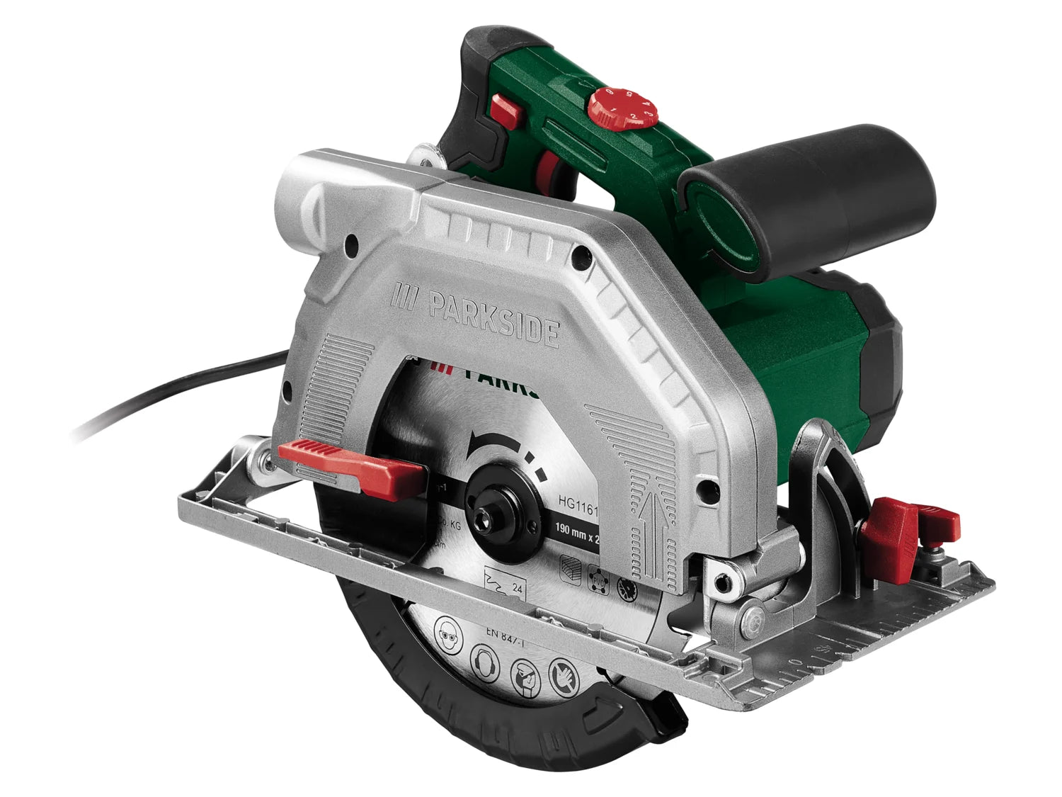 Parkside Sierra circular portátil 1350 W